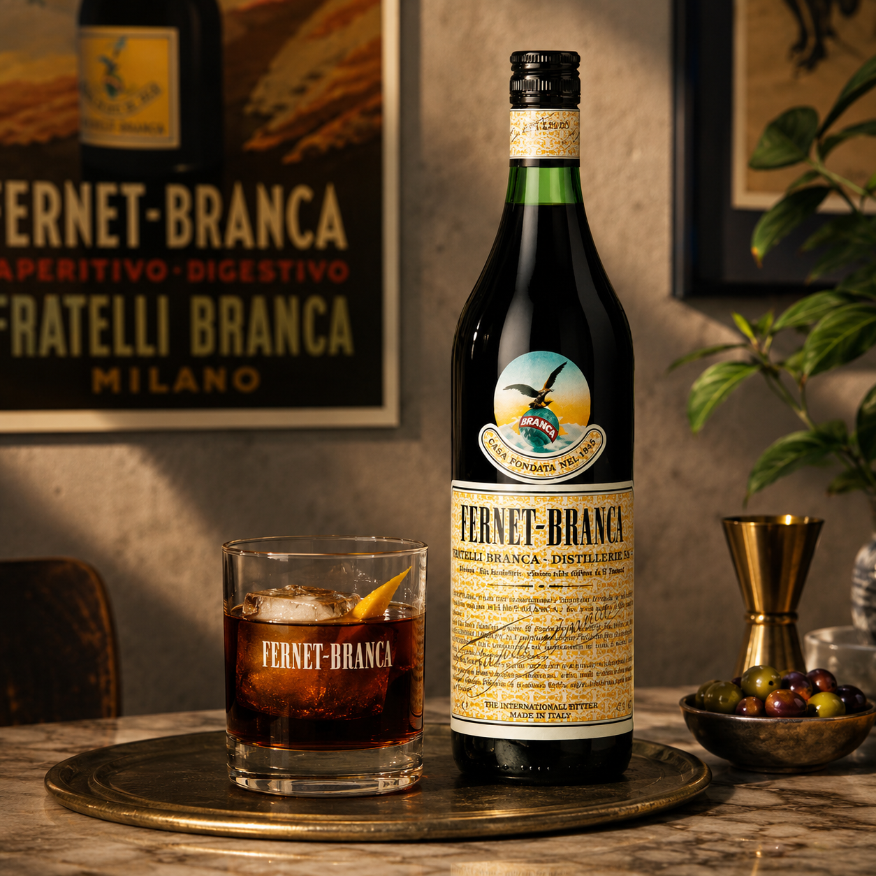 fernet branca liqueur