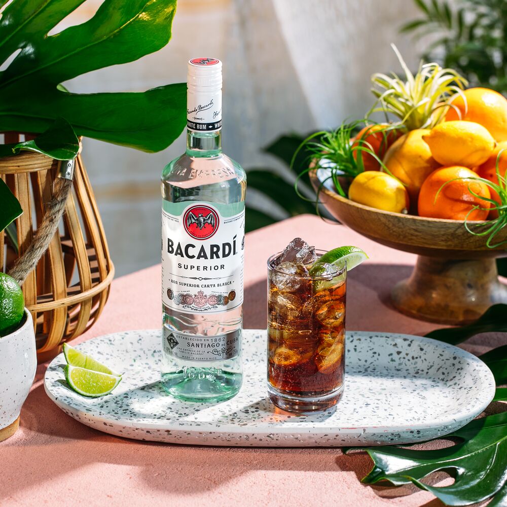 Bacardi Superior Silver Rum 750ML