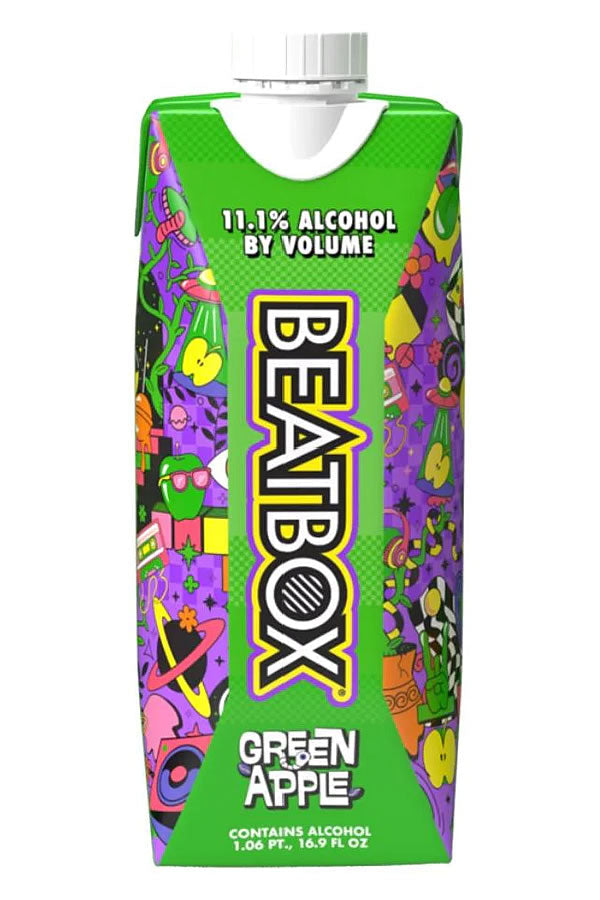 BeatBox Green Apple 500ML - Premixed Cocktail | Shop Online at Bottlestork
