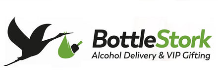 BottleStork Logo: Alcohol Delivery & VIP Gifting Services