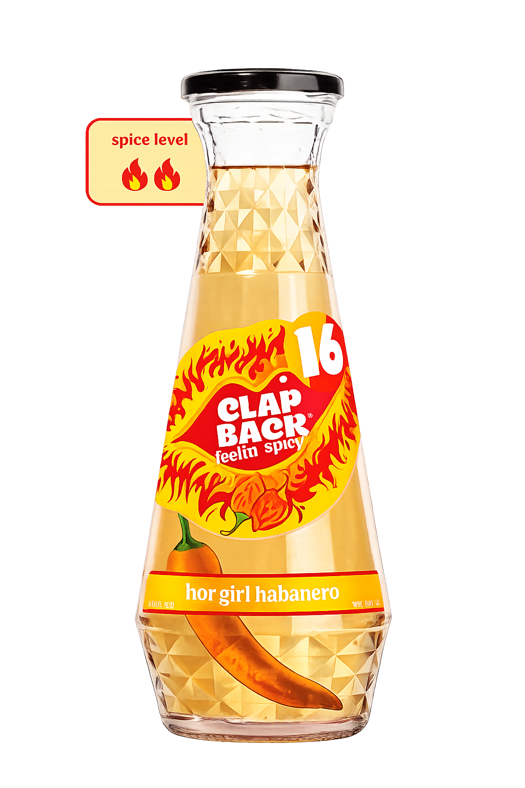 Clap Back Hot Girl Habanero 1L