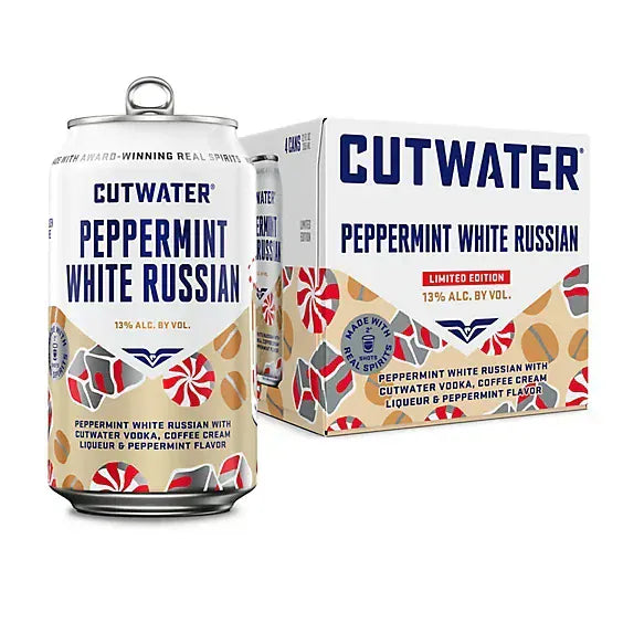 Cutwater Peppermint White Russian 4 Pack