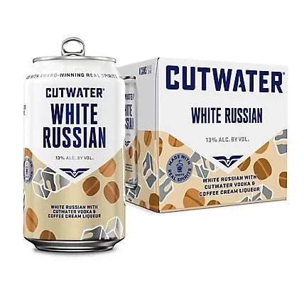 Cutwater White Russian 4PK - Premixed Cocktail | Shop Online at Bottlestork