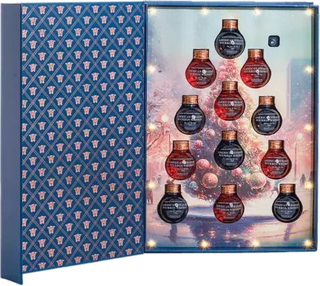 Doc Holiday Best Holiday Wishes Bourbon Ball Ornament 12-Pack Gift Set