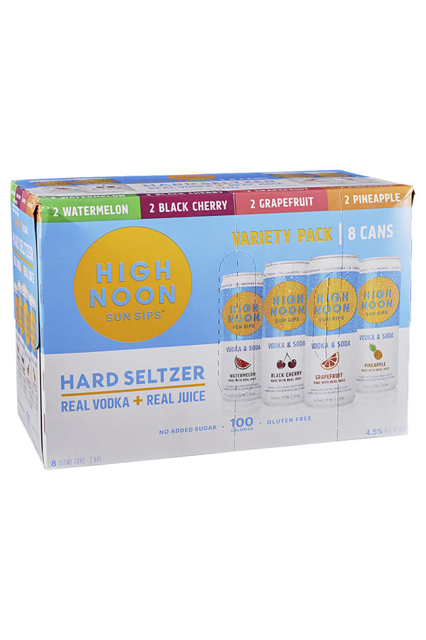High Noon Vodka & Soda Variety 8 Pack