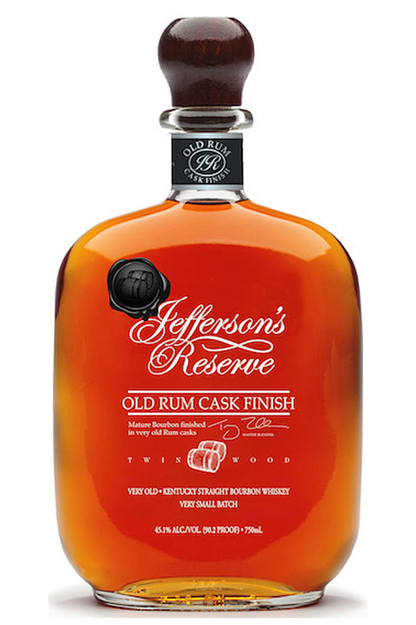 Jeffersons Reserve Old Rum Cask Finish 750ML - Bourbon | Shop Online at Bottlestork
