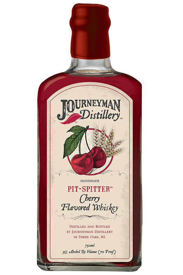 Journeyman Pit-Spitter Cherry Rye Whiskey 750ML - Rye | Shop Online at Bottlestork