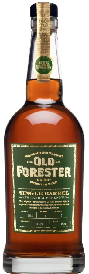 Old Forester Single Barrel Rye 750ML - Rye | Shop Online at Bottlestork
