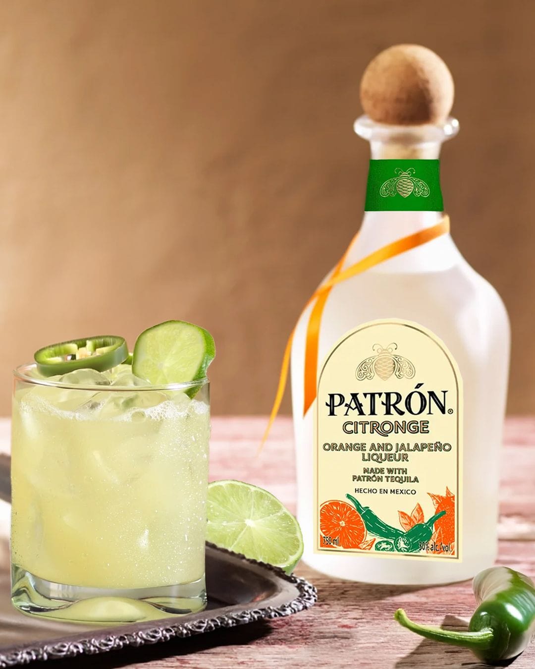 Patron Citronge Orange & Jalapeno 750ML