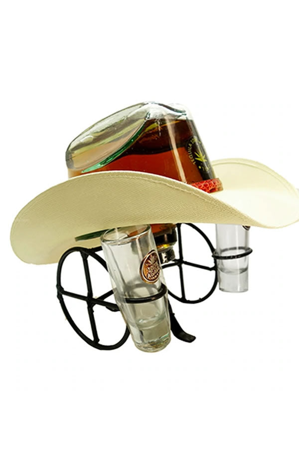 Rodeo Hat Gold Tequila Sombrero 1L - Gold | Shop Online at Bottlestork
