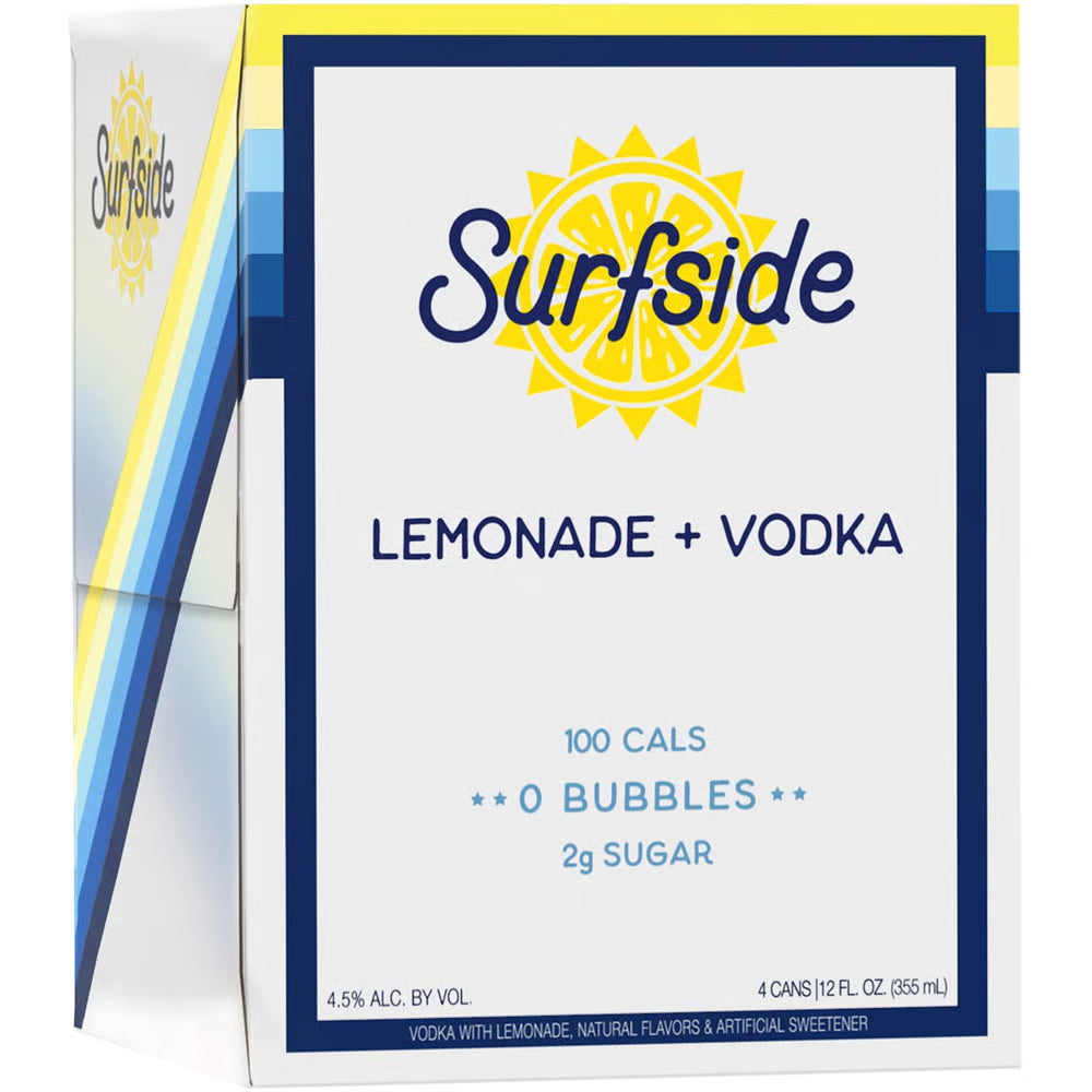 Surfside Lemonade Vodka 4 Pack