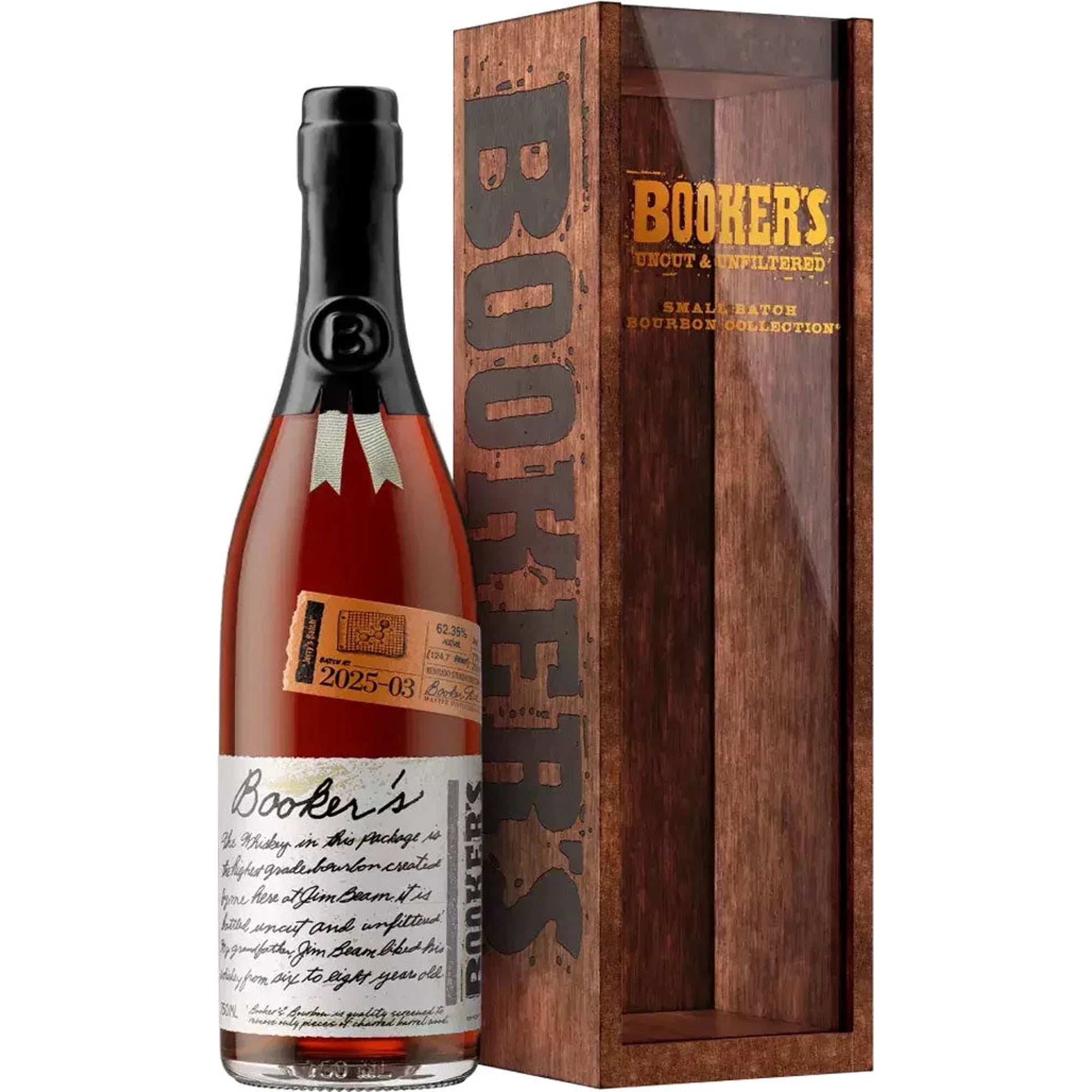 Booker's Bourbon 2026-01 Jerry's Batch 750ML bottle | Buy at Bottlestork