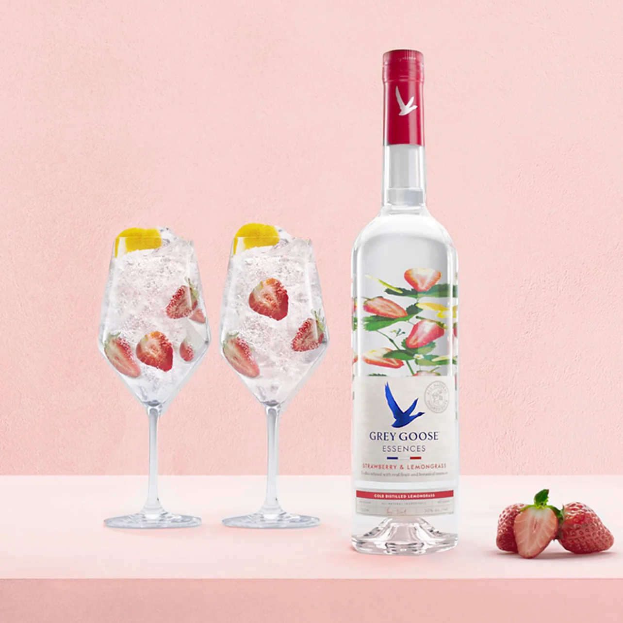 Grey Goose Essences Strawberry Lemongrass - BottleStork