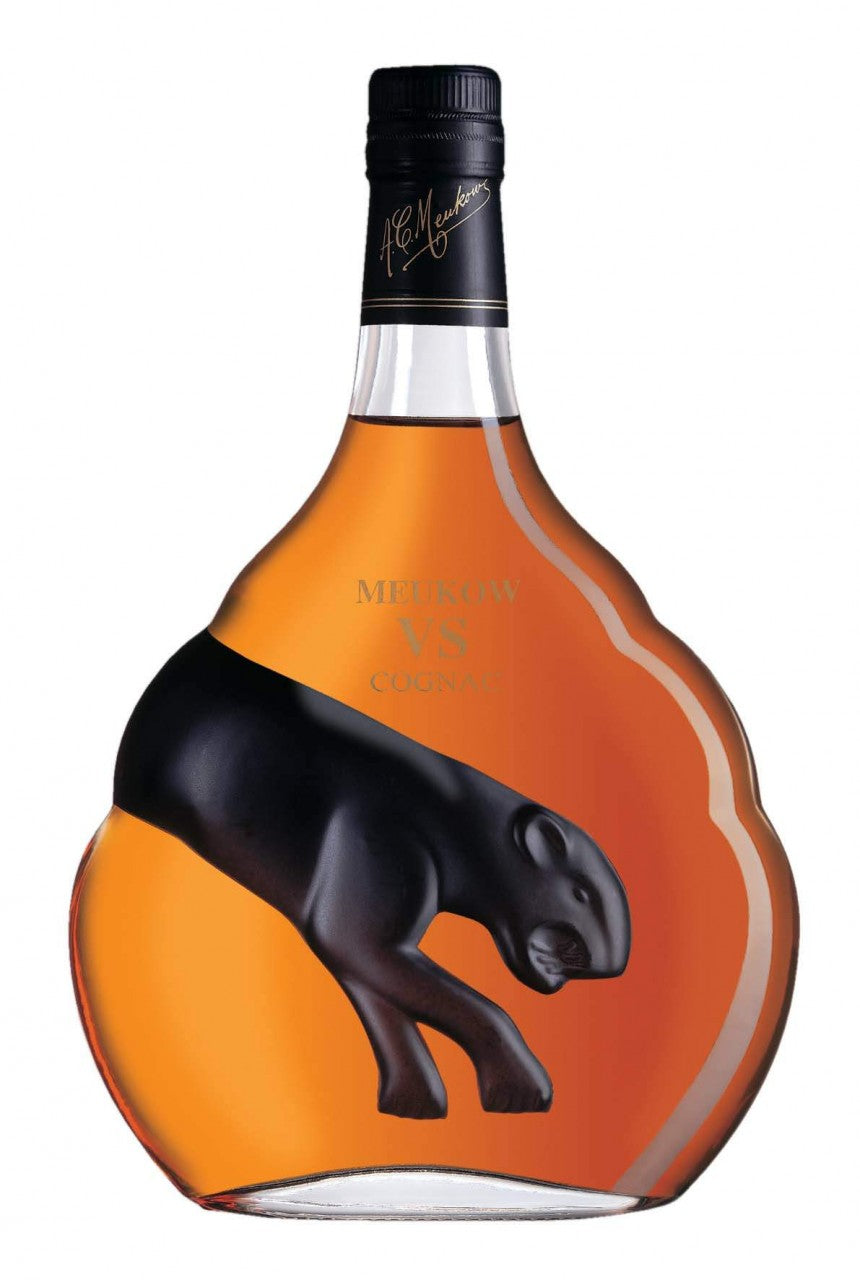 Meukow VS Cognac – Smooth French Cognac with Signature Feline Elegance
