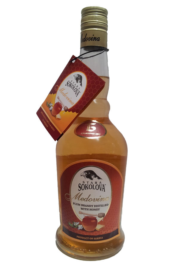 Stara Sokolova Medovina Brandy 750ML - Fruit Brandy | Shop Online at Bottlestork