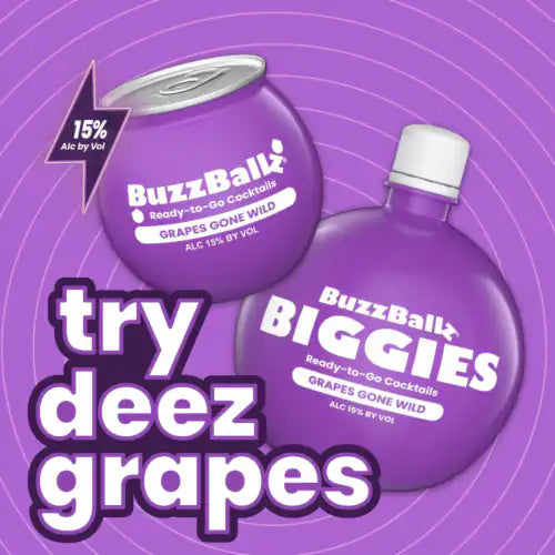 Buzzballz Biggies Grapes Gone Wild 1.75L