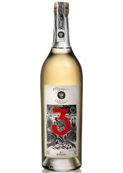 123 Organic Tequila #3 Anejo
