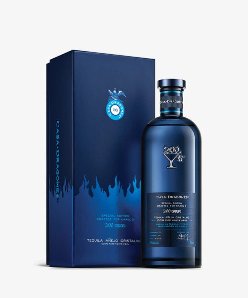 Casa Dragones x Karol G 200 Copas Cristalino Añejo Tequila 750ML