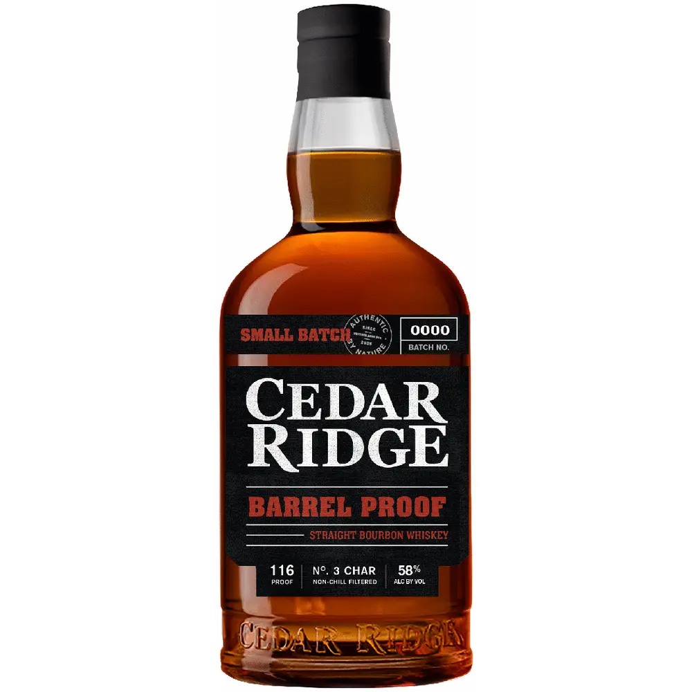 Cedar Ridge Barrel Proof Bourbon 750ML