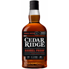 Cedar Ridge Barrel Proof Bourbon 750ML