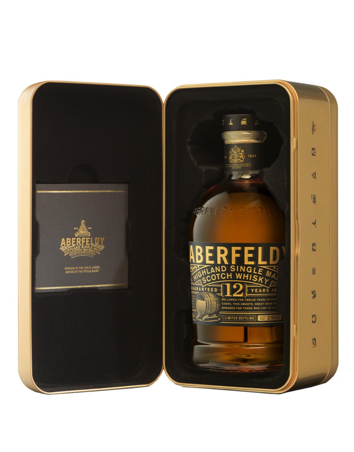 Aberfeldy 12 Year Old Gold Bar Gift Pack