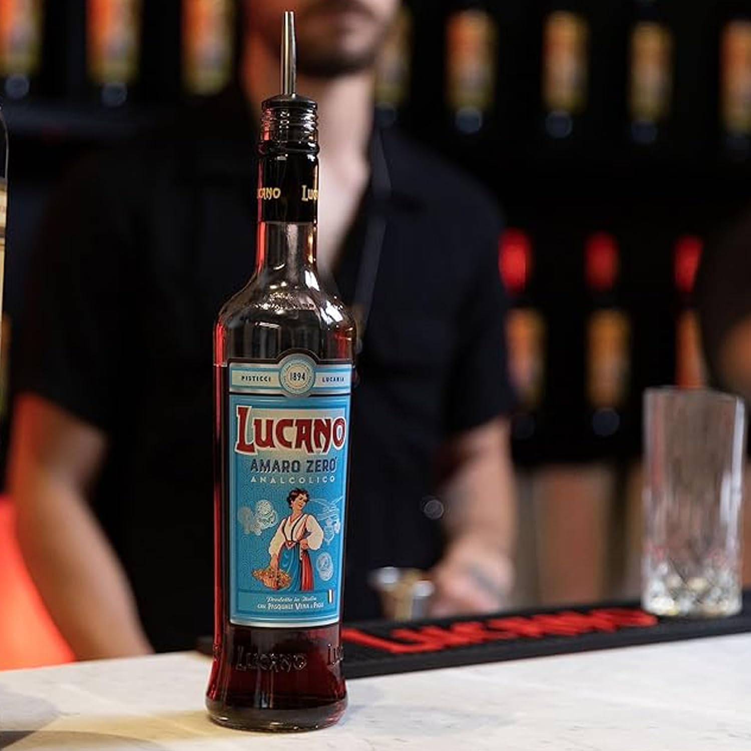 Lucano 'Amaro Zero' Non-Alcoholic Amaro Apertif