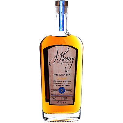 J. Henry & Sons Bellefontaine Reserve 5 Year Bourbon 750ML