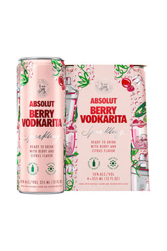 Absolut Berry Vodkarita 4 Pack