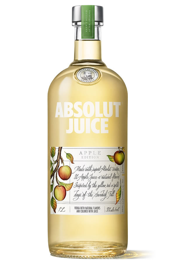 Absolut Juice Apple 750ML - Vodka | Shop Online at Bottlestork