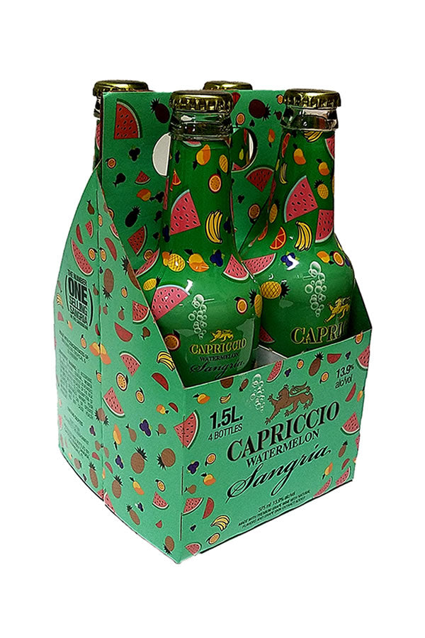 Capriccio Bubbly Sangria Watermelon 375ML 4PK - Sangria | Shop Online at Bottlestork