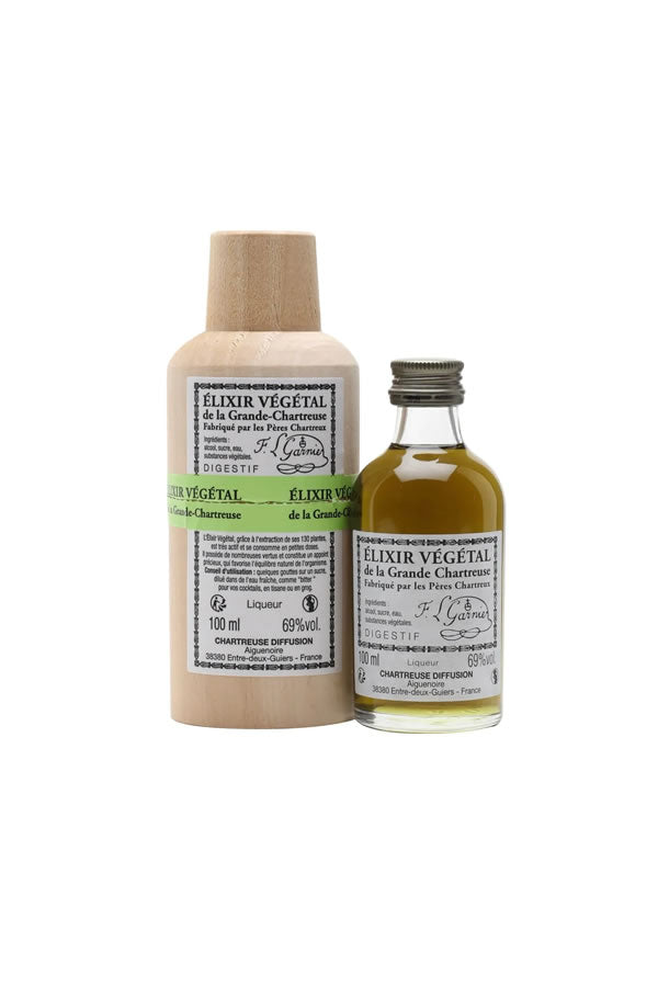 Chartreuse Vegetal de la Grande-Chartreuse 100ML - Liqueur | Shop Online at Bottlestork