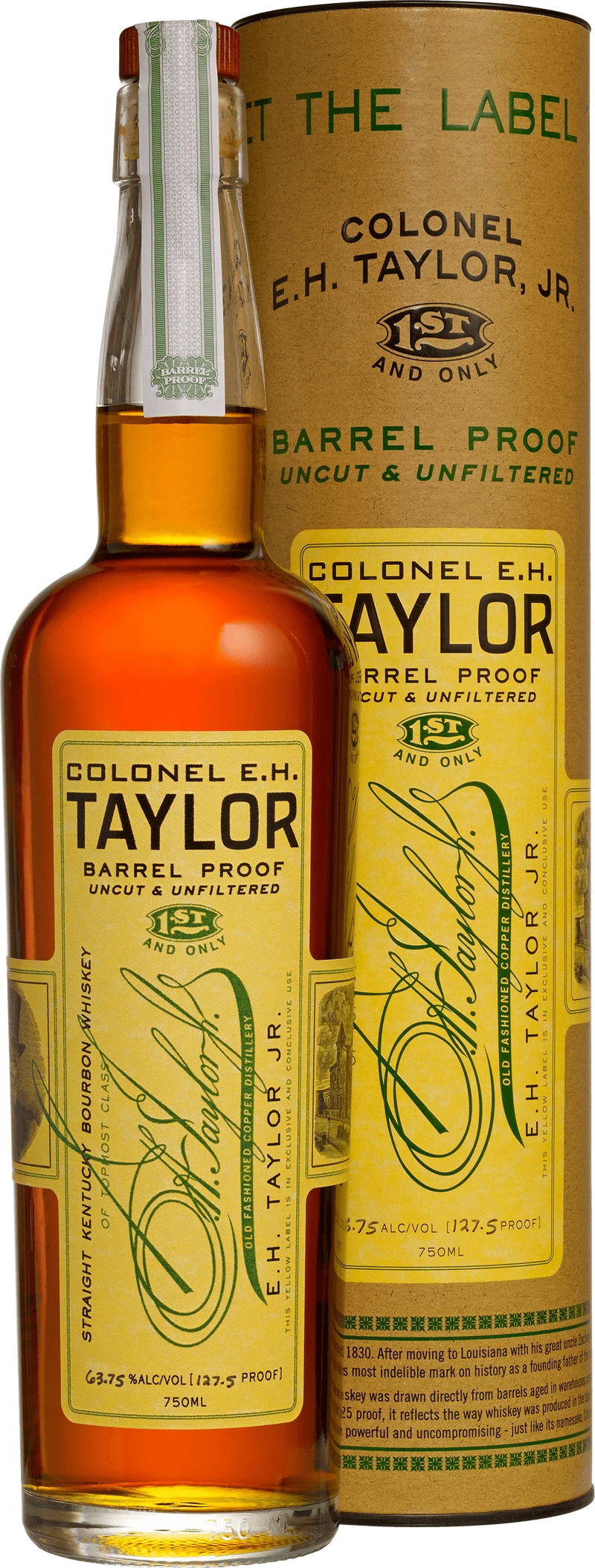 Colonel E.H. Taylor, Jr. Barrel Proof Bourbon 750ML