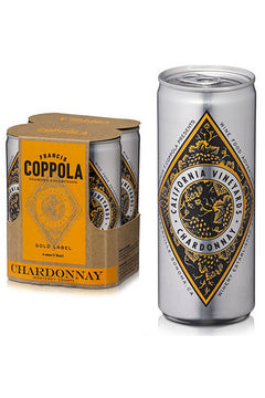 Coppola Diamond Collection Chardonnay 4 Pack Can