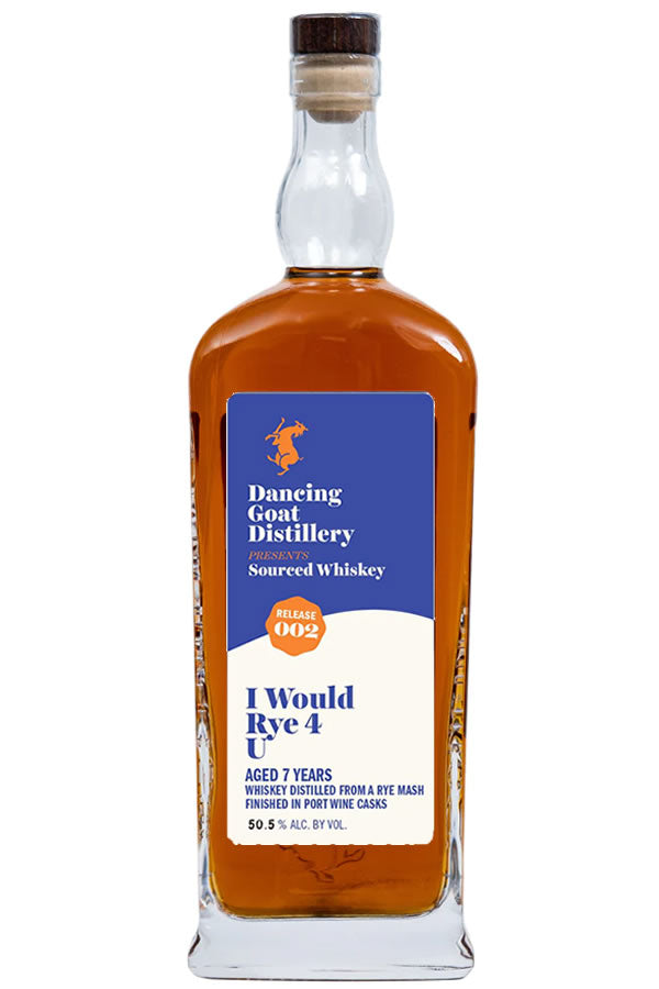 Dancing Goat I Would Rye 4 U 7 Year Rye 750ML - Rye | Shop Online at Bottlestork