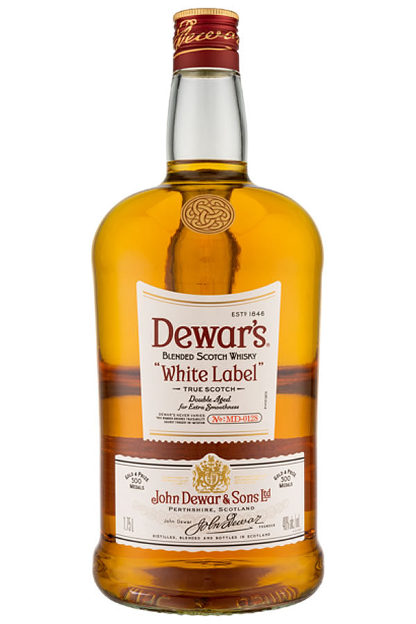 Dewars White Label 1.75L - Blended Scotch | Shop Online at Bottlestork