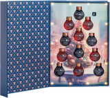 Doc Holiday Best Holiday Wishes Bourbon Ball Ornament 12-Pack Gift Set