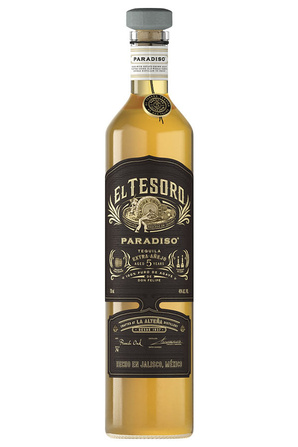 El Tesoro Paradiso 5 Year 750ML - Extra Anejo | Shop Online at Bottlestork