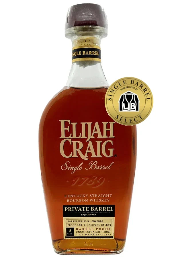 Elijah Craig Private Barrel Barrel Proof 750ML - Bourbon | Shop Online at Bottlestork