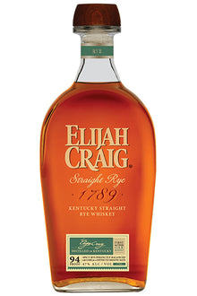 Elijah Craig Straight Rye 750ML