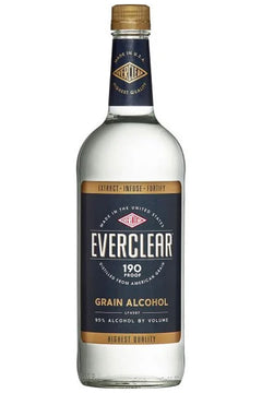 Everclear Grain Alcohol 190 Proof 750ML