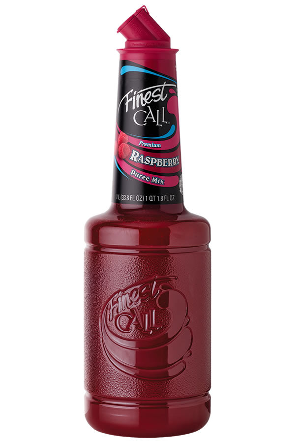 Finest Call Raspberry Puree 1L - Cocktail Mix | Shop Online at Bottlestork