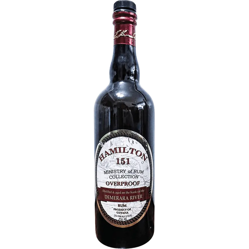 Hamilton 151 Demerara Overproof Rum 750ML