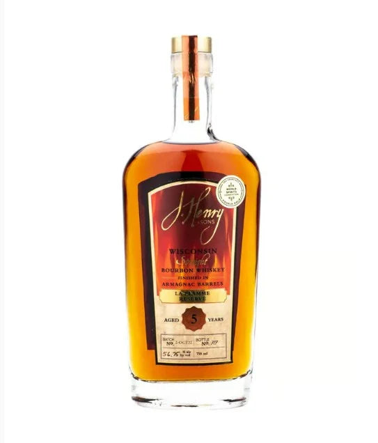 J. Henry La Flamme Reserve 5 Year Bourbon Armagnac Finish 750ML