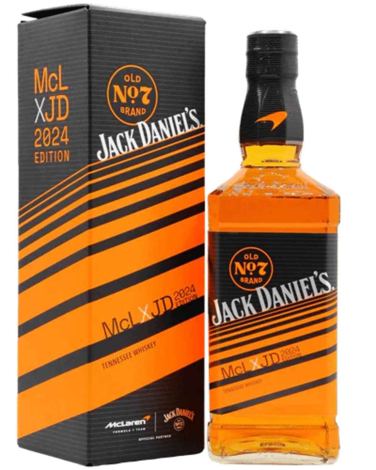 Jack Daniels MCL X JD Tennessee Sour Mash No 7 Whiskey