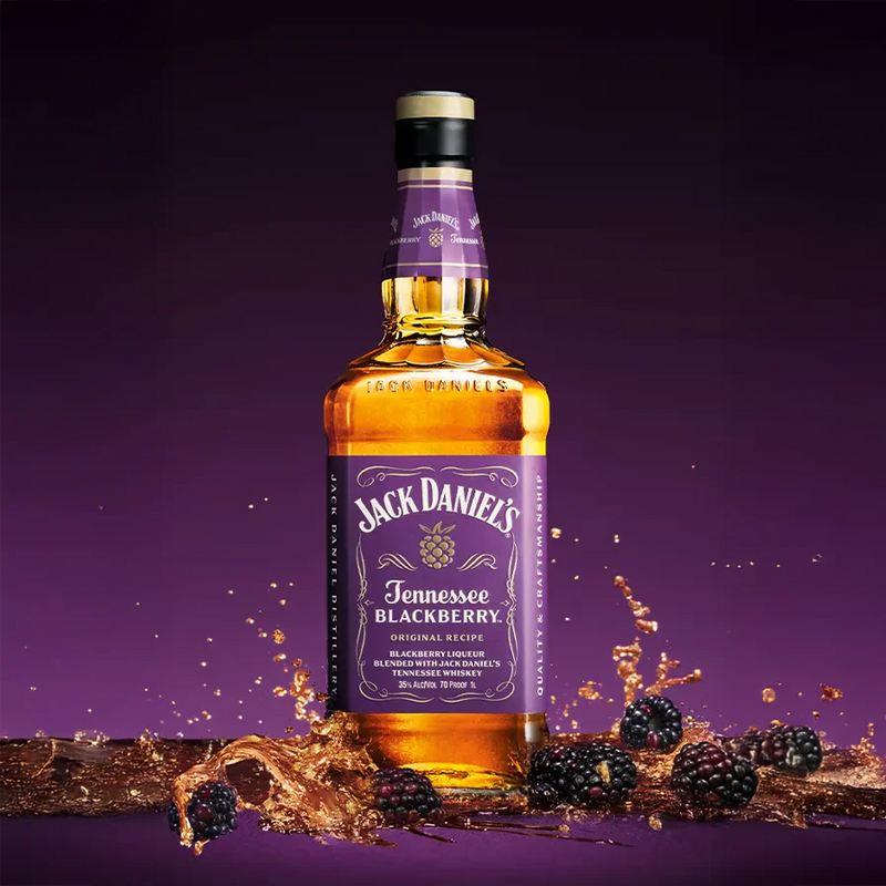 Jack Daniel's Blackberry Whiskey | Flavored Tennessee Whiskey