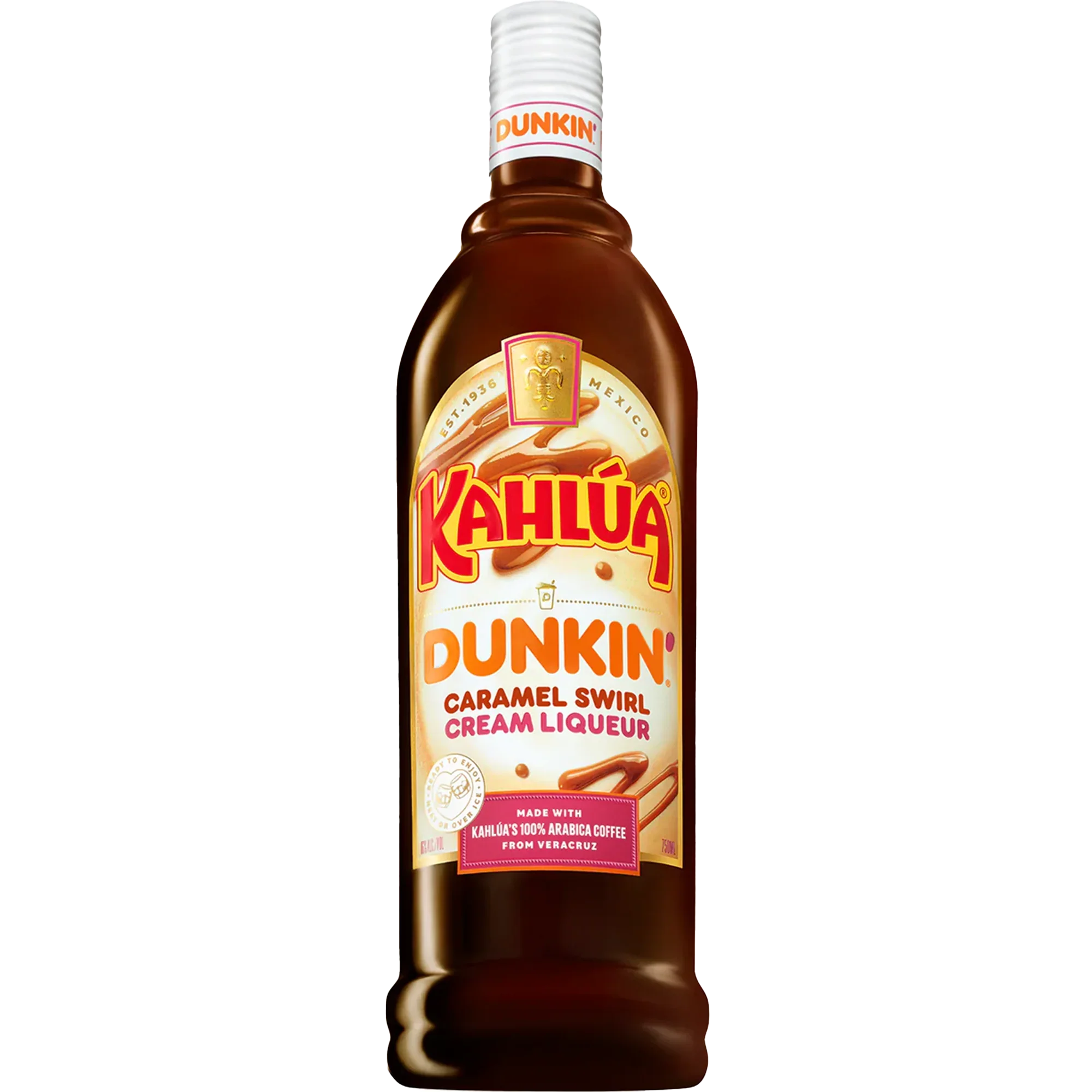 Kahlúa Dunkin' Caramel Swirl Cream Liqueur 750ML