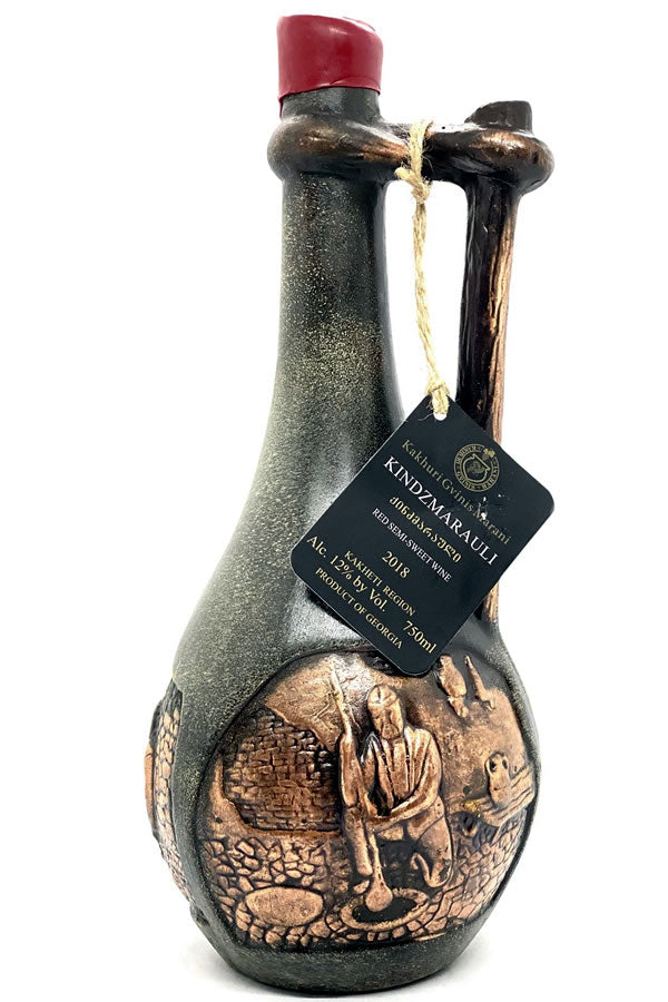 Kakhuri Gvinis Marani Kindzmarauli Ceramic Orshimo - Red Wine | Shop Online at Bottlestork