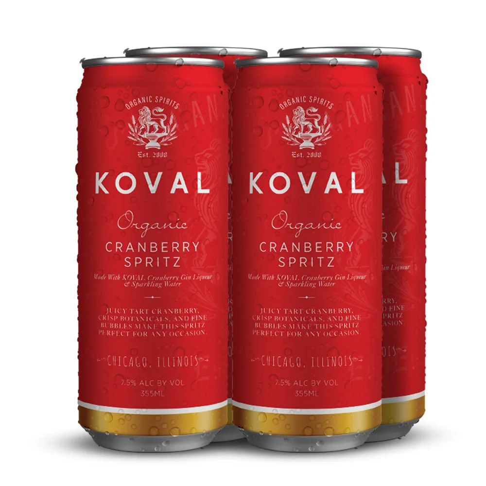 Koval Cranberry Spritz Canned Cocktail