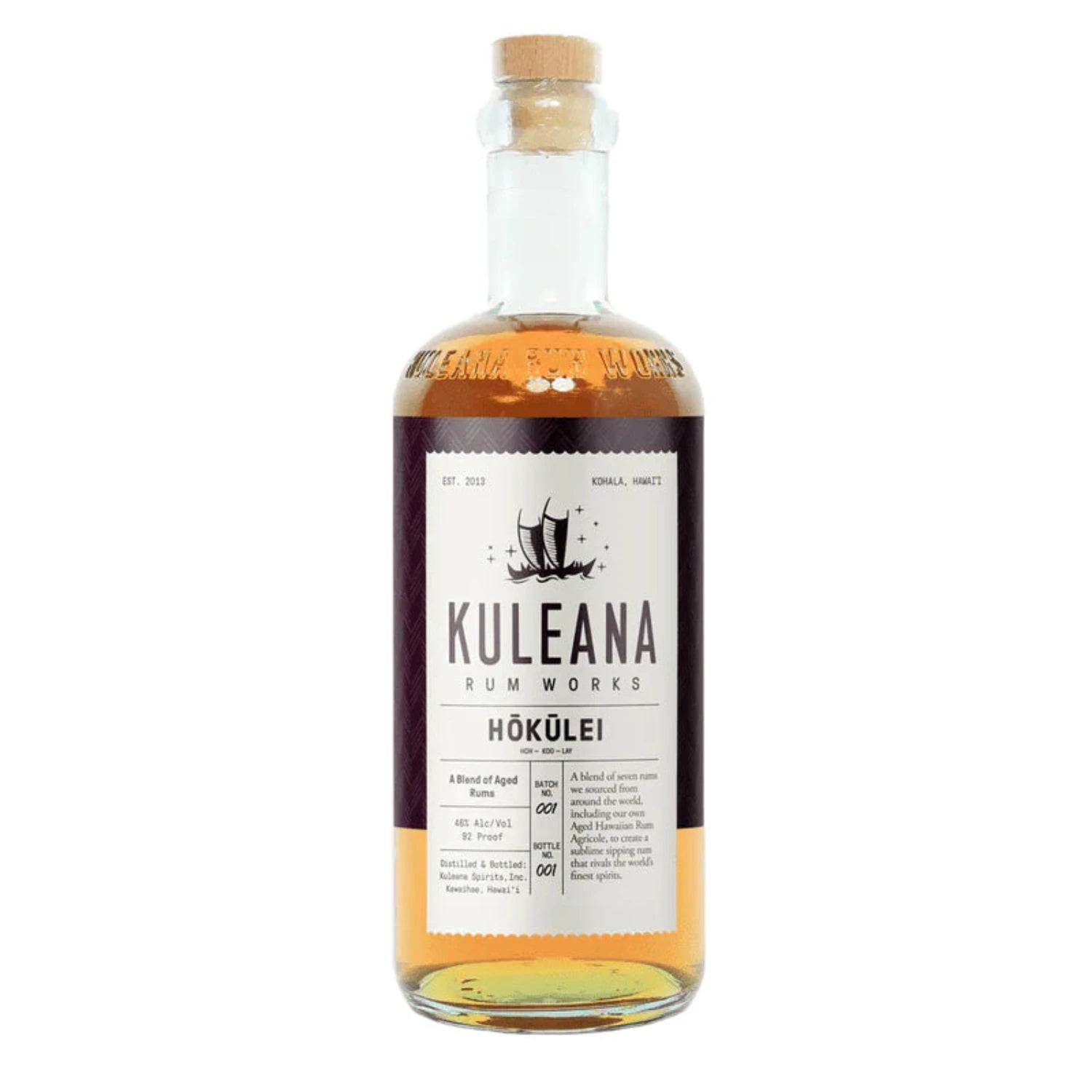 Kuleana Hokulei 18 Year Rum