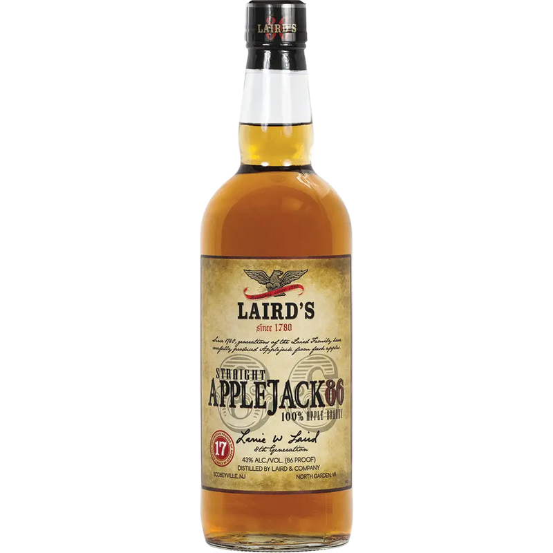 Lairds Straight Apple Jack 86 750ML